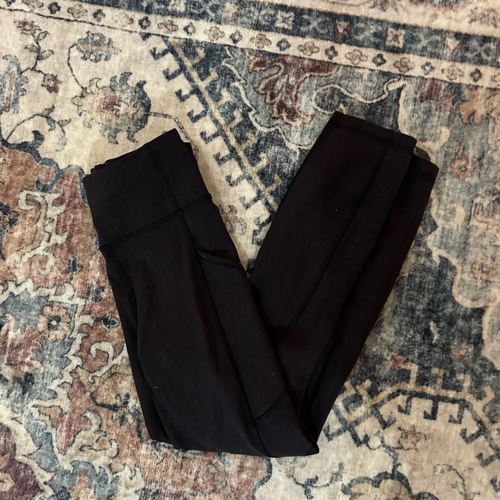 Lululemon Black Leggings Size 2